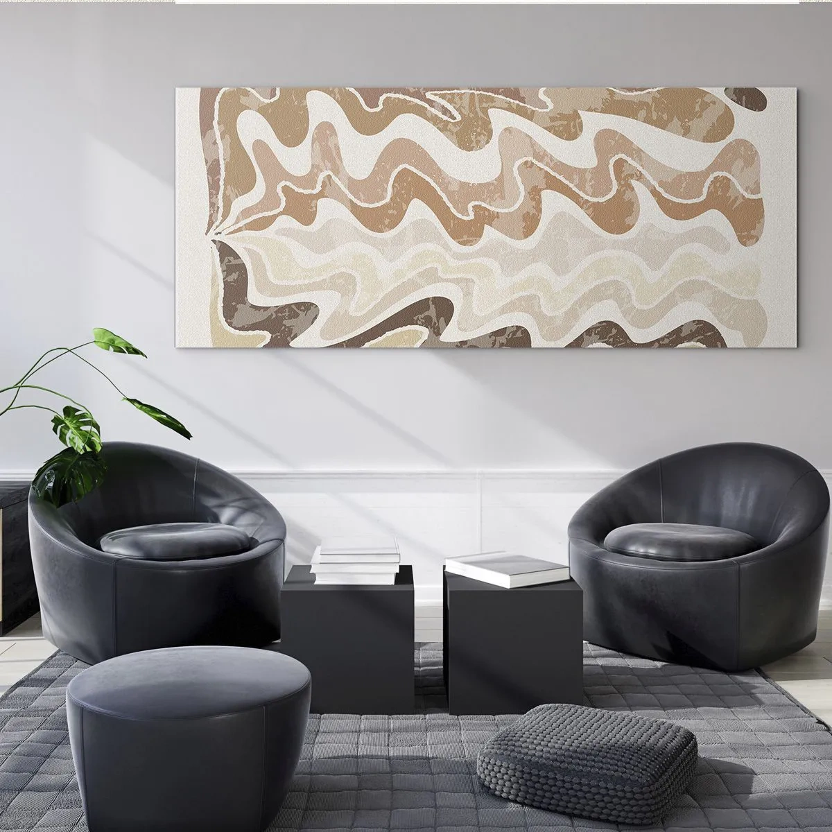 Impression sur verre - Image sur verre - Bonne énergie – bonnes émotions - 100x40 cm