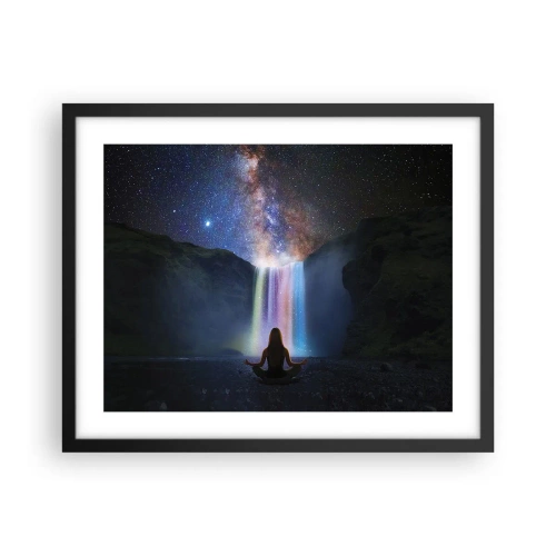 Affiche dans un cadre noir - Poster - Harmonie absolue - 50x40 cm