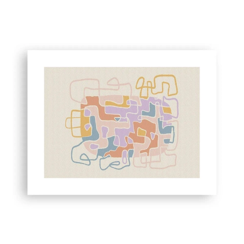 Affiche - Poster - Labyrinthe – une aventure joyeuse - 40x30 cm