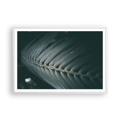 Affiche dans un cadre blanc - Poster - Précision de la nature - 100x70 cm