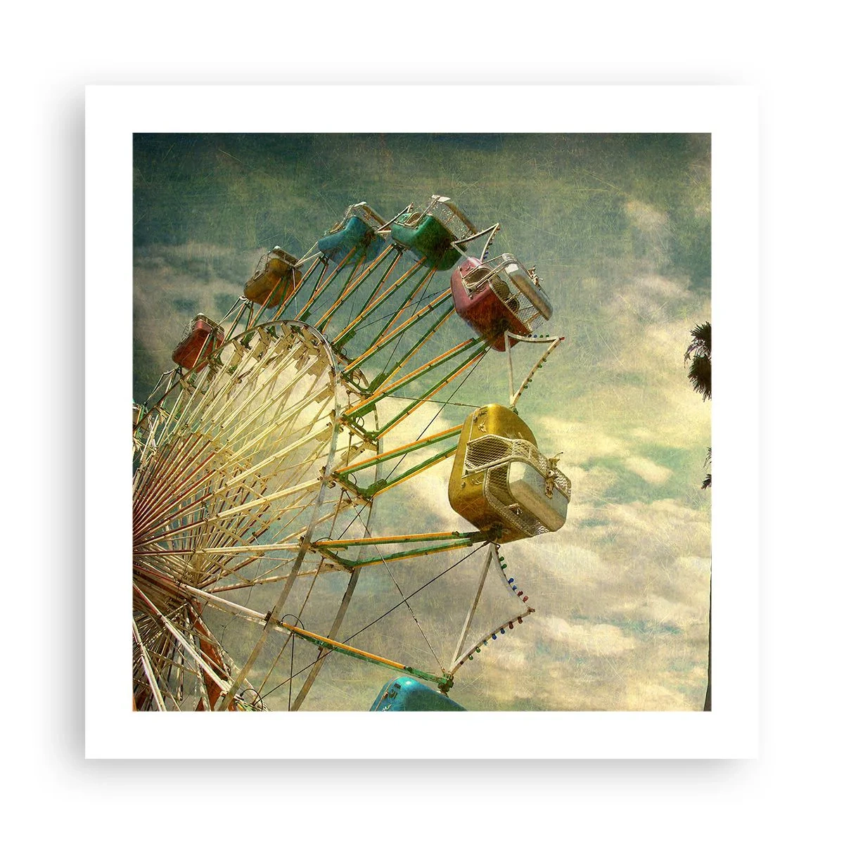 Affiche - Poster - On va faire la fête - 50x50 cm