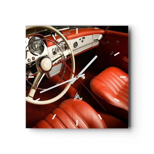 Horloge murale - Pendule murale - Luxe de style vintage - 40x40 cm