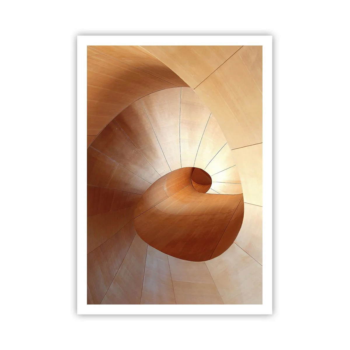 Affiche - Poster - Serpentin architectural - 70x100 cm