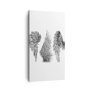 Impression sur toile - Image sur toile - Et tu peux devenir un ange - 45x80 cm