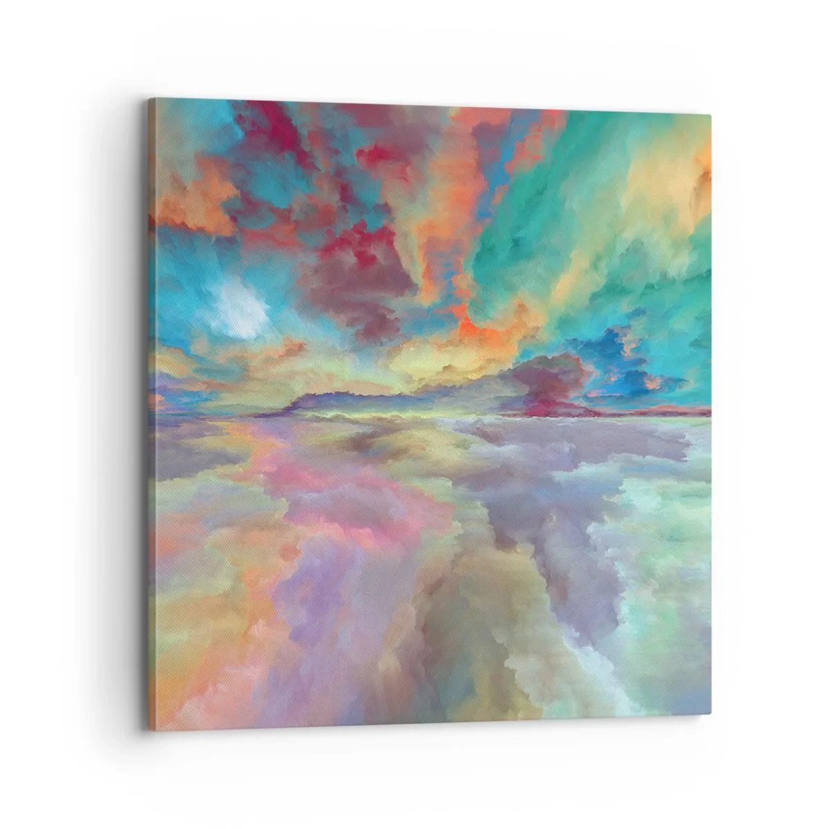 Impression sur toile - Image sur toile - Deux paradis - 70x70 cm