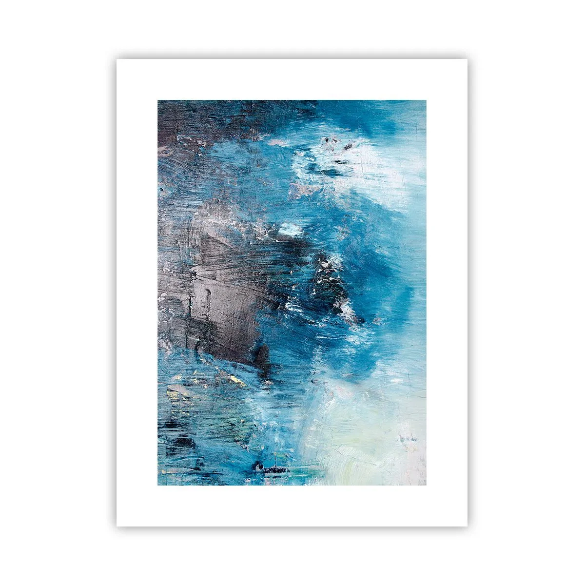 Affiche - Poster - Rhapsodie en bleu - 30x40 cm