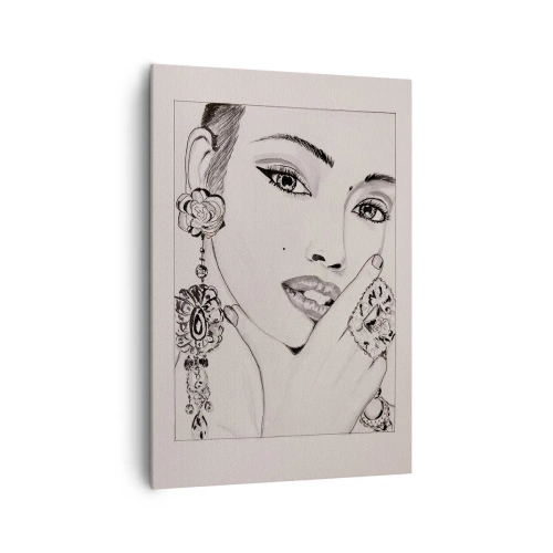 Impression sur toile - Image sur toile - Le plus beau joyau - 70x100 cm