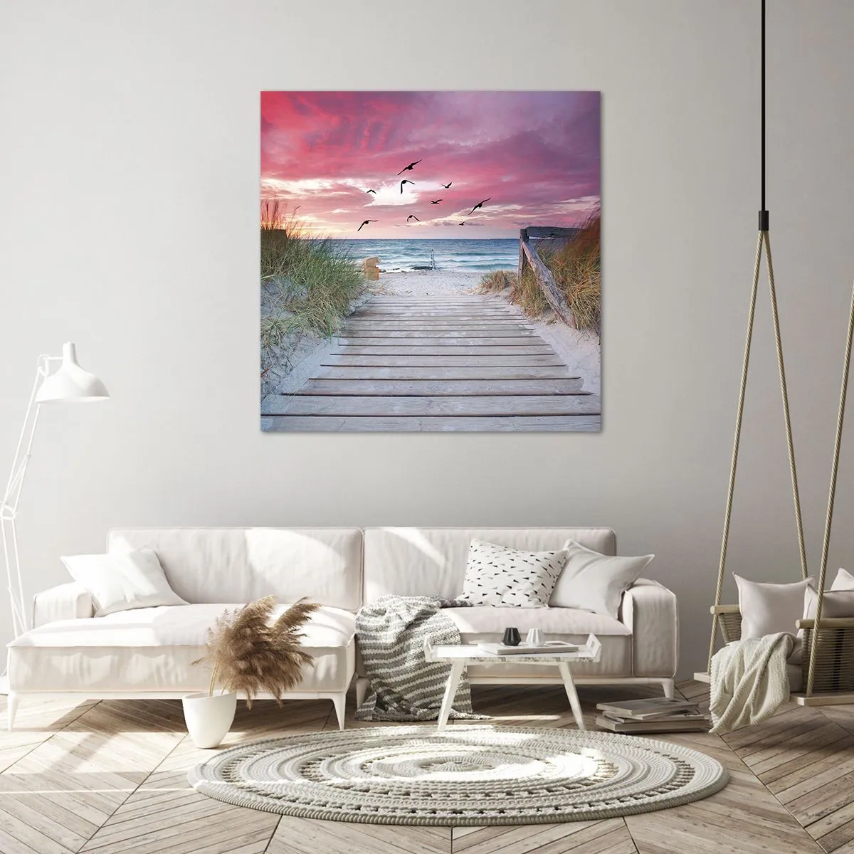 Impression sur toile - Image sur toile - Impression de la Baltique - 30x30 cm