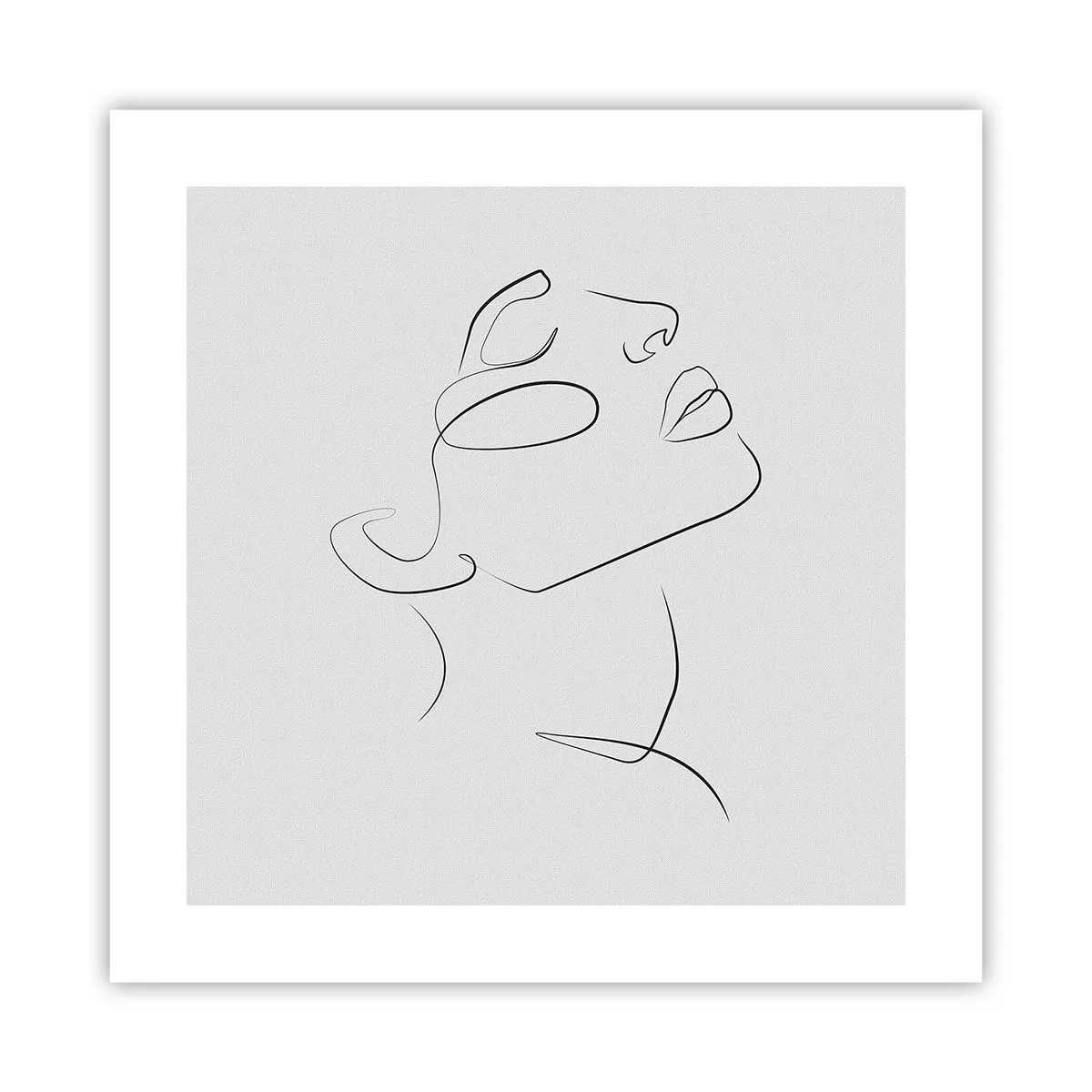 Affiche - Poster - Méandre du rêve - 40x40 cm