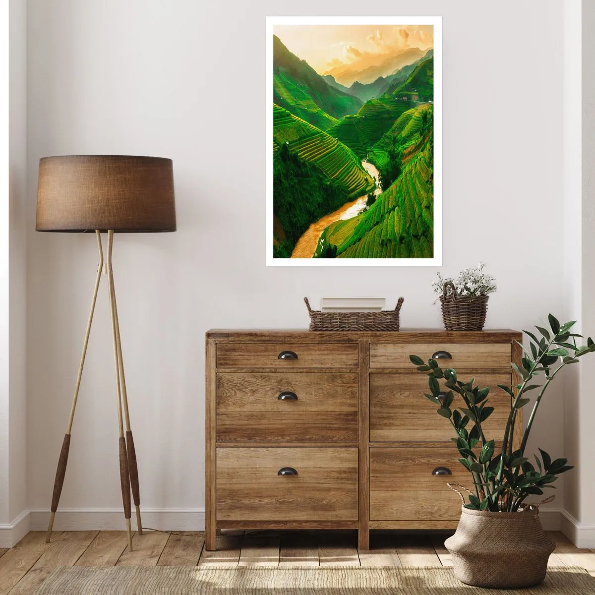Affiche - Poster - Vallée vietnamienne - 70x100 cm