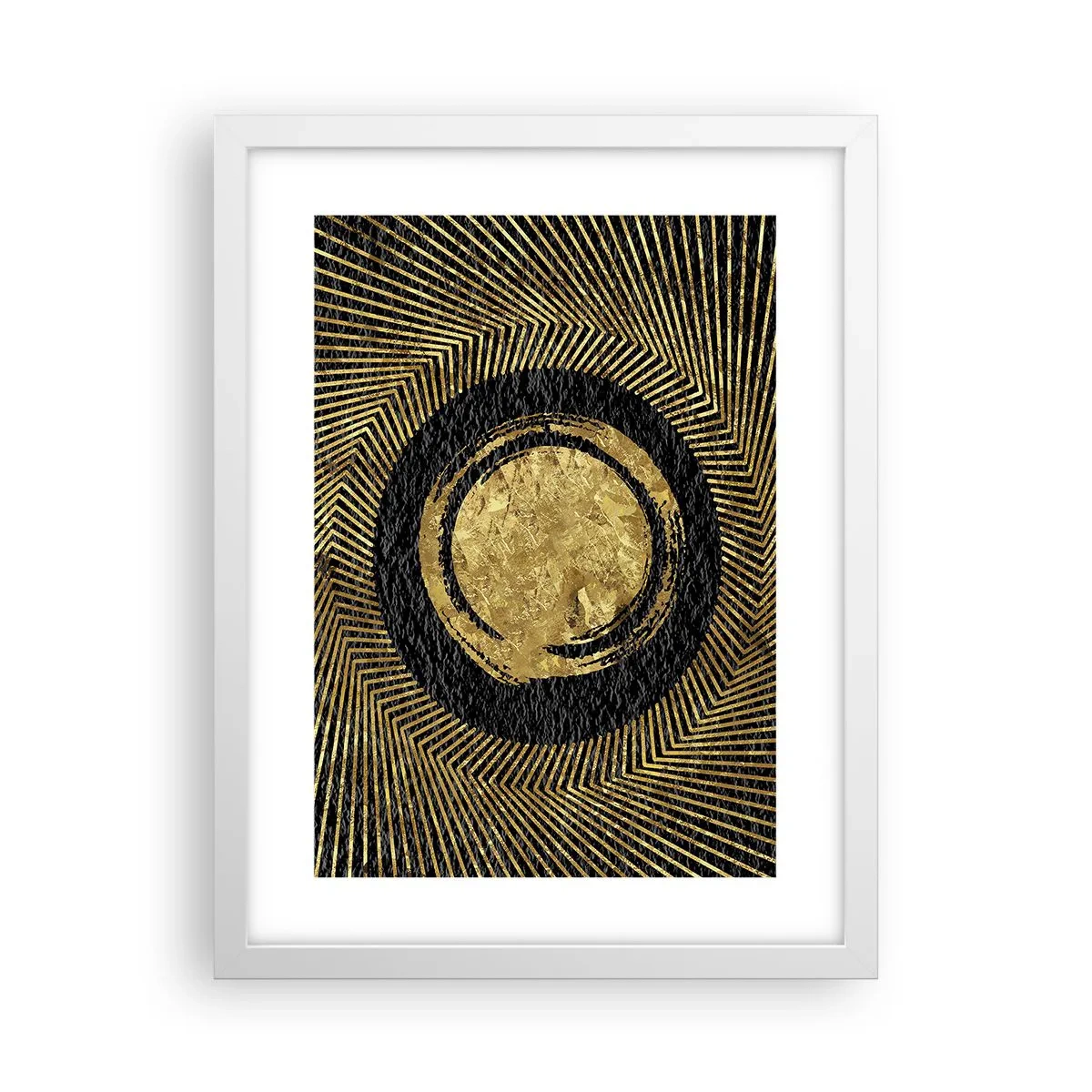 Affiche dans un cadre blanc - Poster - Composition glamour - 30x40 cm