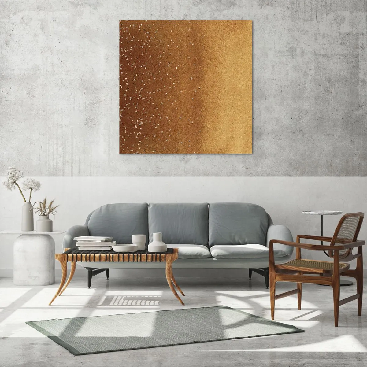 Impression sur verre - Image sur verre - Origine du monde - 50x50 cm