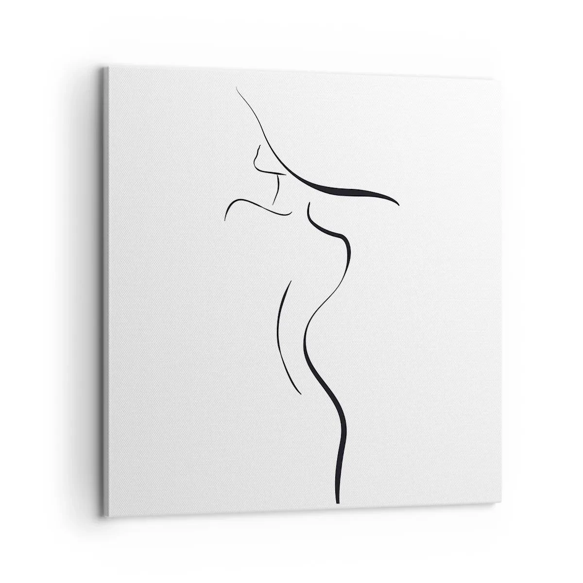 Impression sur toile - Image sur toile - Insaisissable comme une vague - 60x60 cm