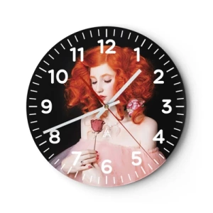 Horloge murale - Pendule murale - De style baroque - 40x40 cm