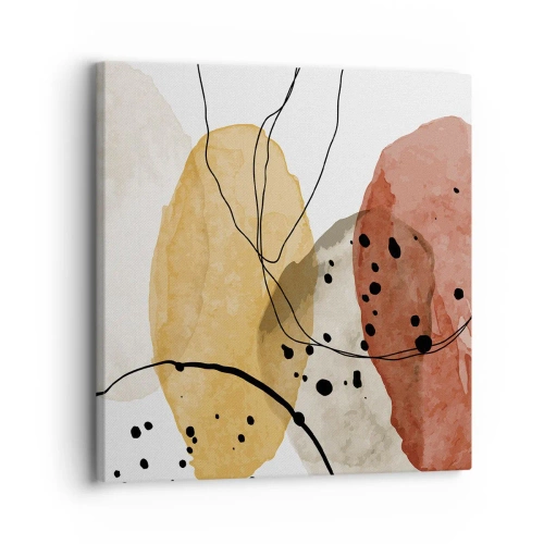 Impression sur toile - Image sur toile - Léger et transparent comme l'air - 30x30 cm
