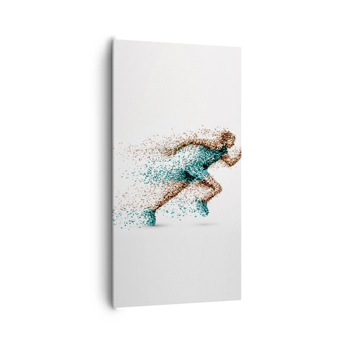 Impression sur toile - Image sur toile - La vie est une course - 65x120 cm