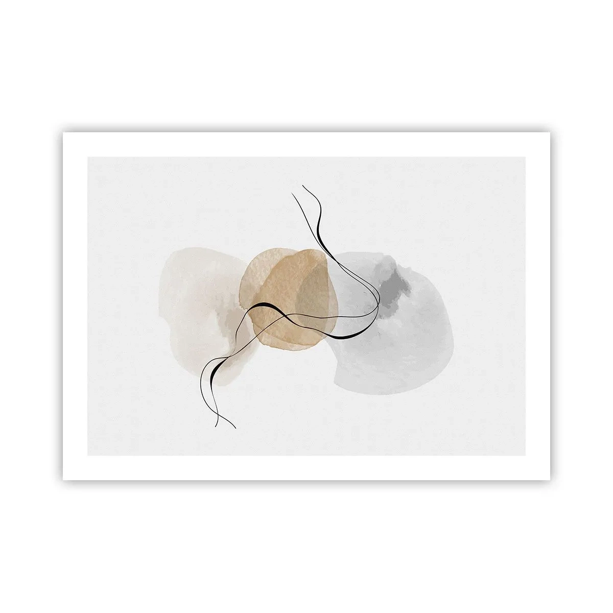 Affiche - Poster - Perles d'air - 70x50 cm
