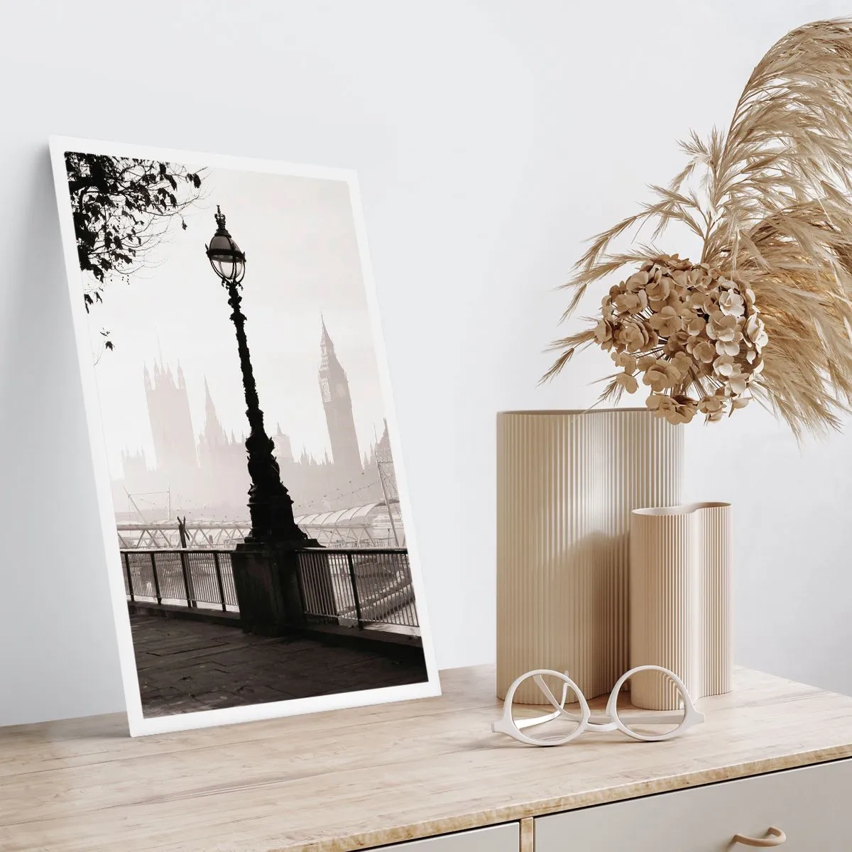 Affiche - Poster - Un matin londonien - 30x40 cm