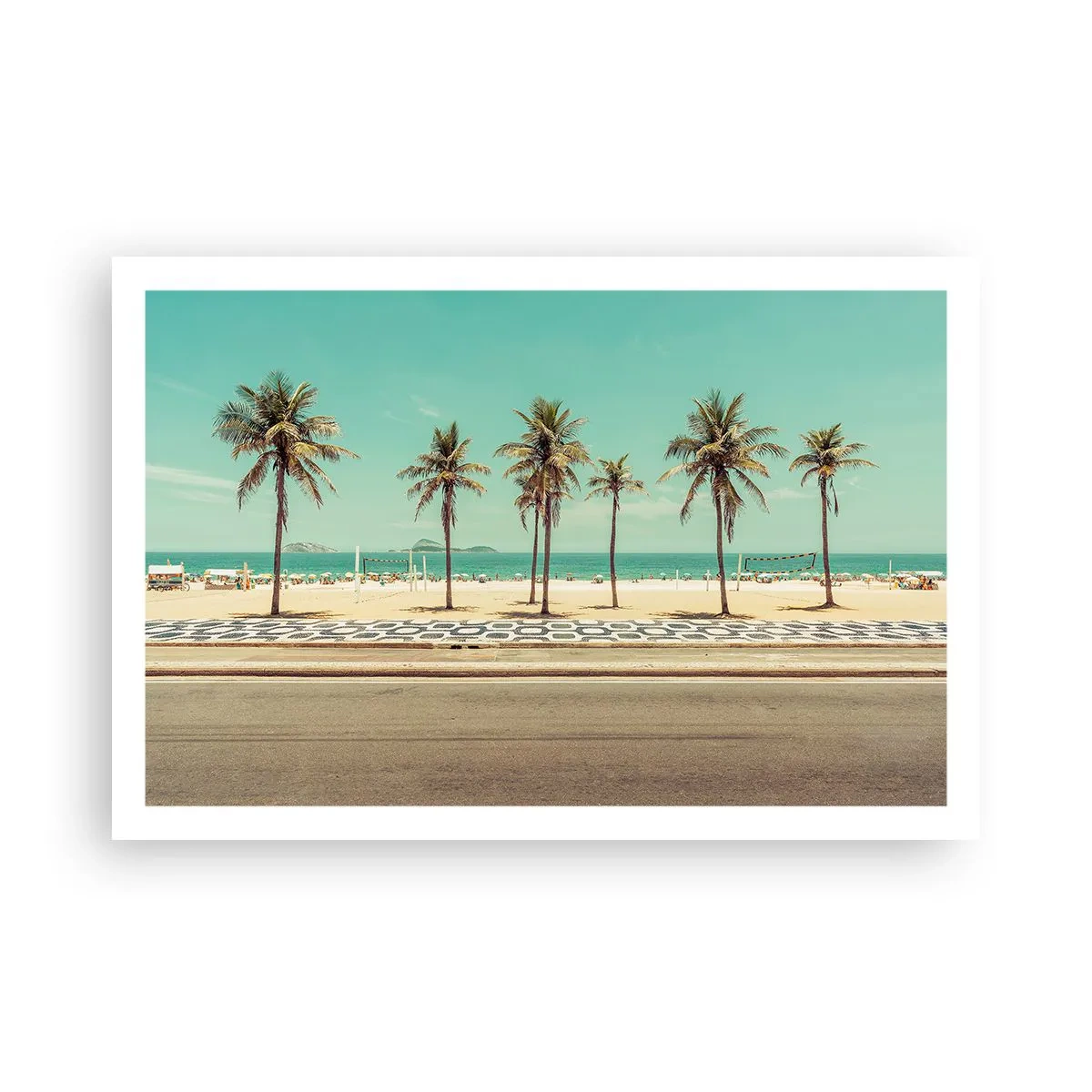 Affiche - Poster - Gardien de plage - 91x61 cm