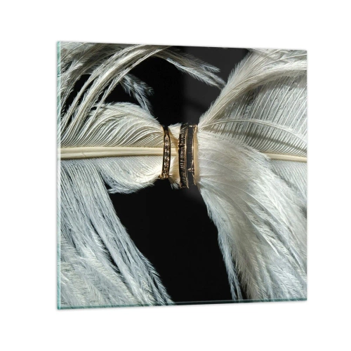 Impression sur verre - Image sur verre - ... et je ne te laisserai pas ... - 30x30 cm