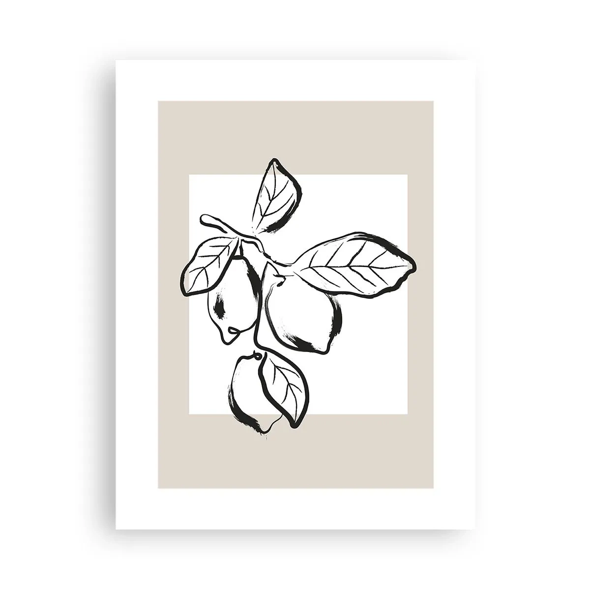 Affiche - Poster - Où mûrit le citron… - 30x40 cm