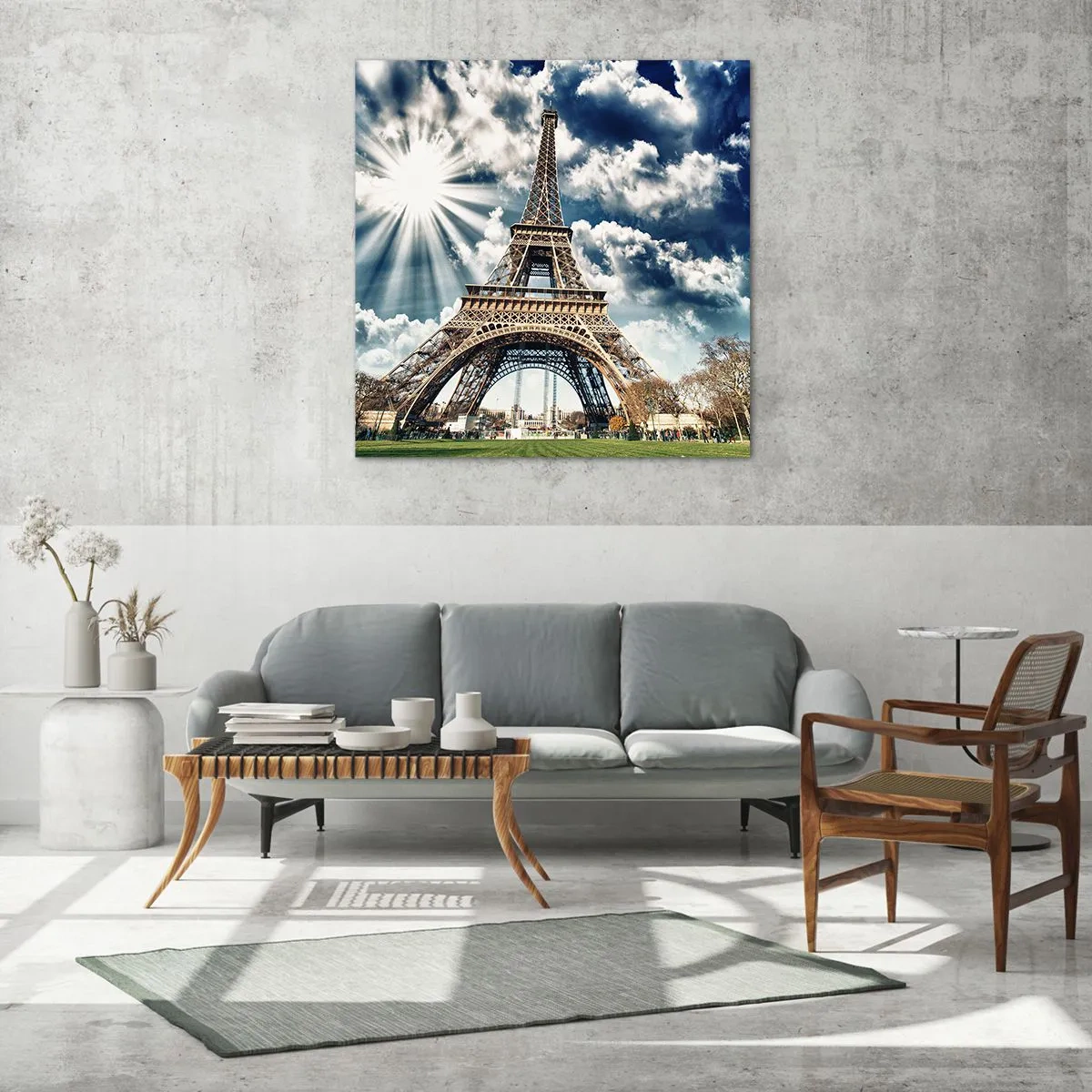 Impression sur verre - Image sur verre - La seule et unique sous le soleil - 70x70 cm