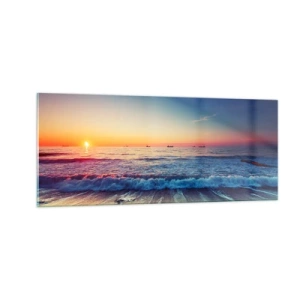 Impression sur verre - Image sur verre - Mais quel horizon ? - 100x40 cm