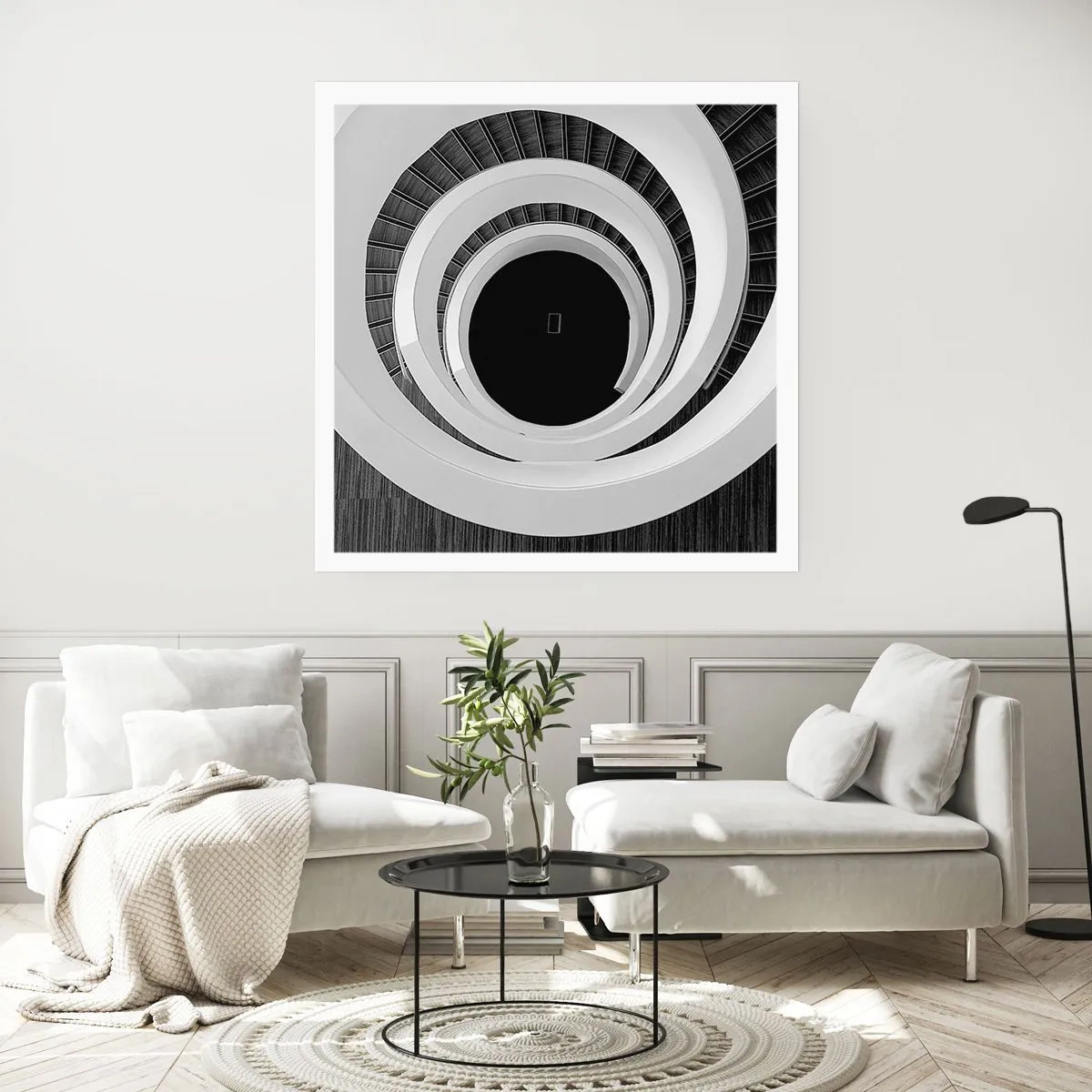 Affiche - Poster - Les choses concrêtes - 50x50 cm