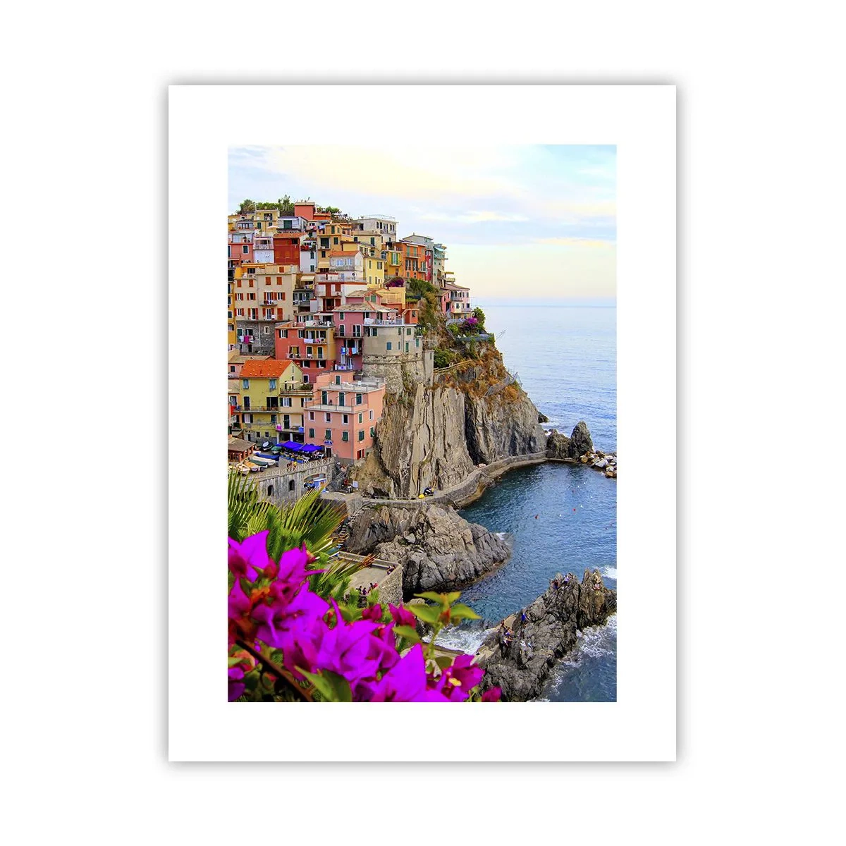 Affiche - Poster - La ville qui rit - 30x40 cm