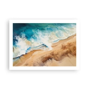 Affiche - Poster - La vague qui revient - 70x50 cm