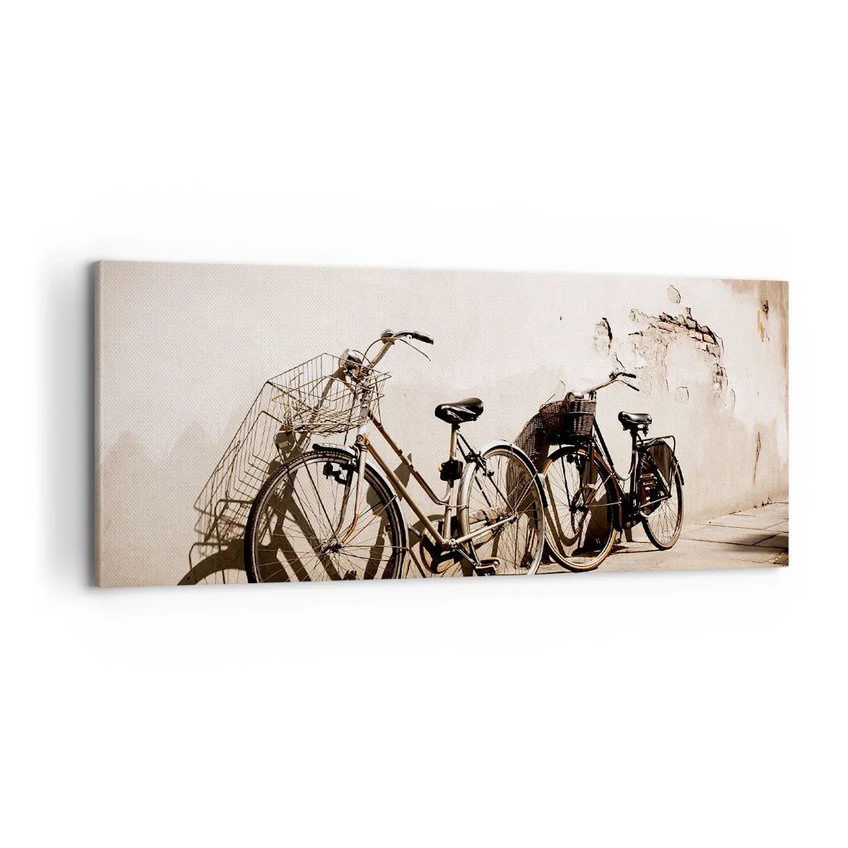 Impression sur toile - Image sur toile - Le charme inoubliable du passé - 100x40 cm