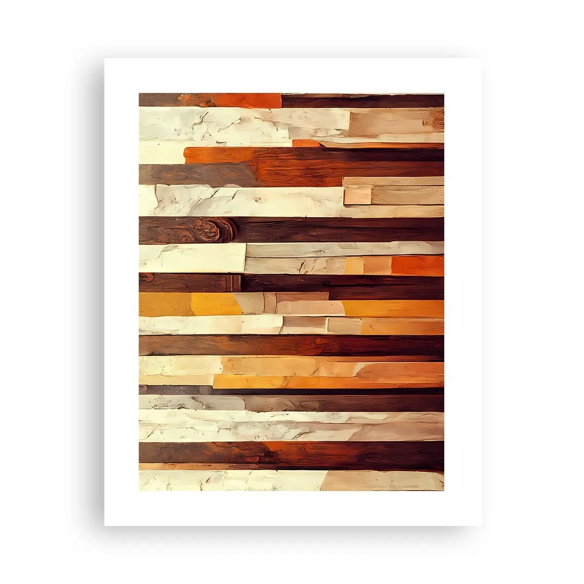 Affiche - Poster - Hymne des arbres forestiers - 40x50 cm