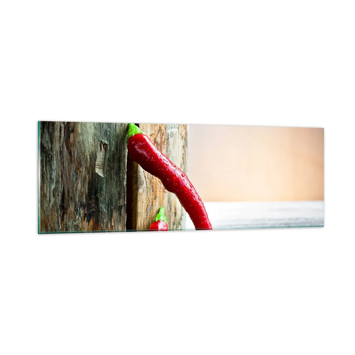 Impression sur verre - Image sur verre - Red hot chili peppers - 90x30 cm