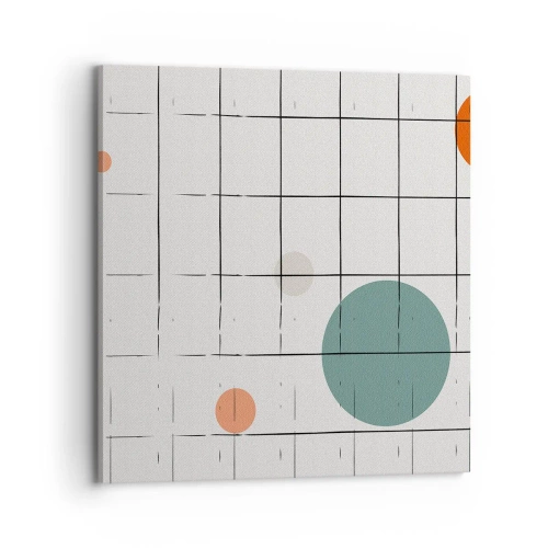 Impression sur toile - Image sur toile - Piégé. Nous ou eux ? - 70x70 cm