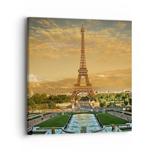 Impression sur toile - Image sur toile - La reine de Paris - 40x40 cm