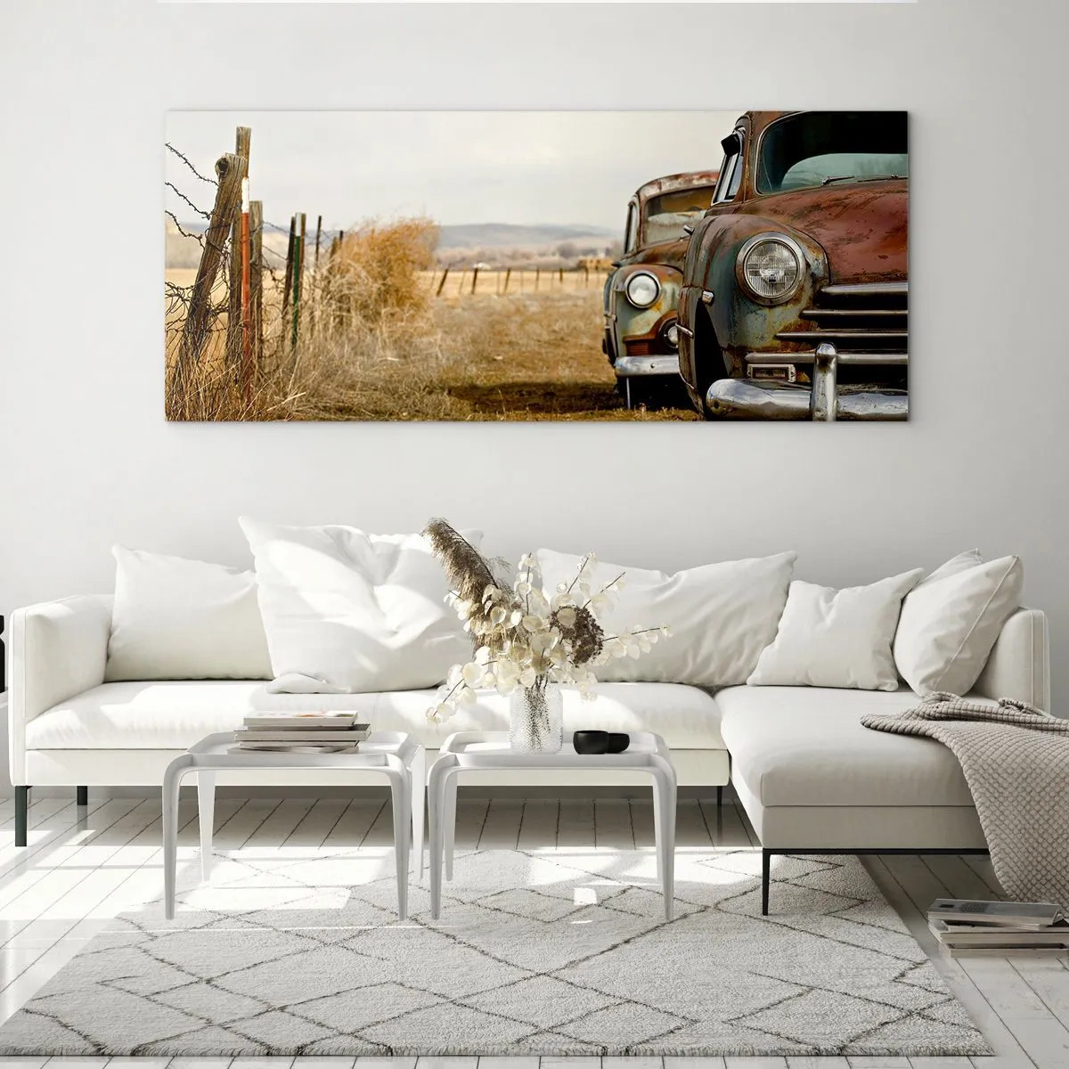 Impression sur verre - Image sur verre - Repos bien mérité - 100x40 cm