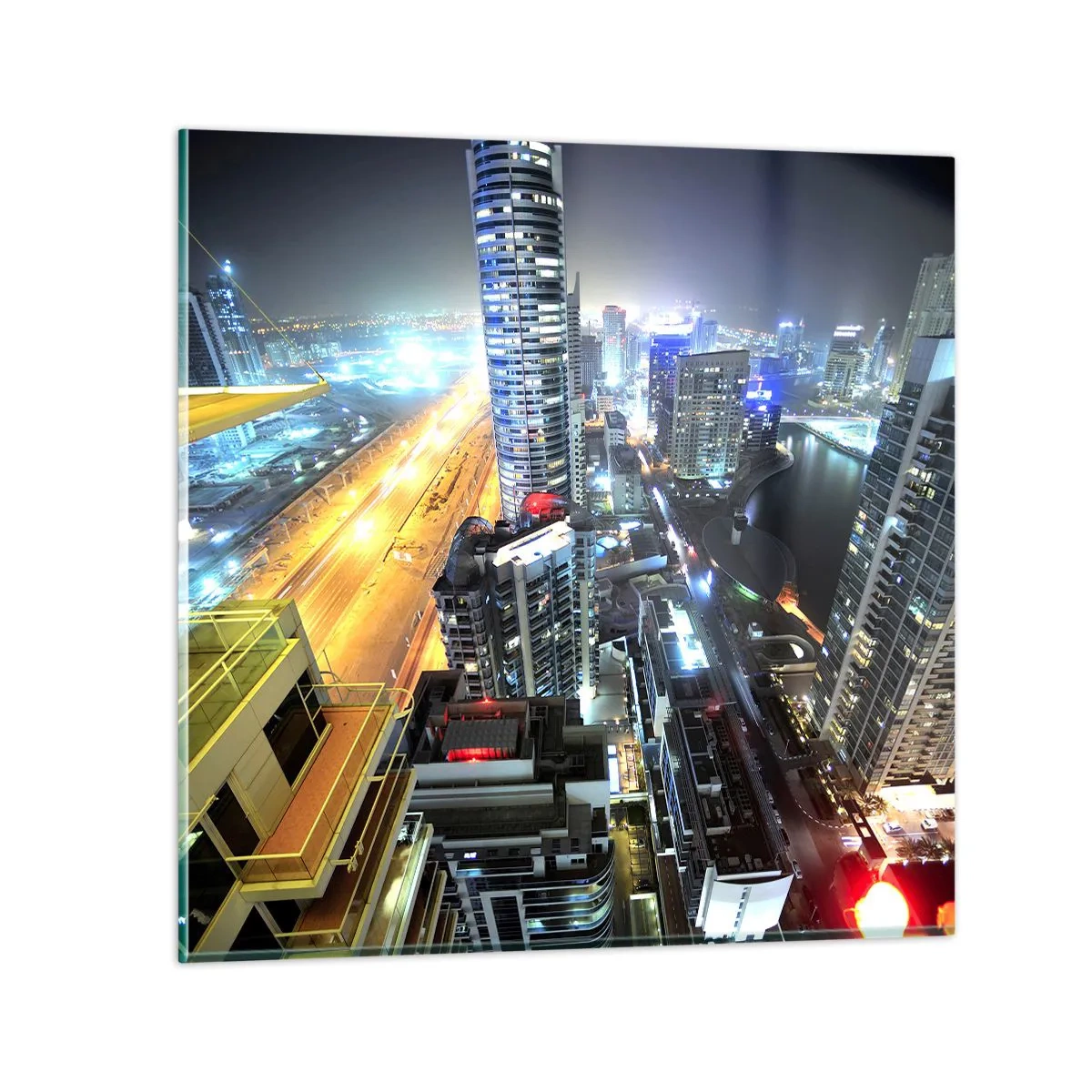 Impression sur verre - Image sur verre - Un miracle dans le désert - 50x50 cm