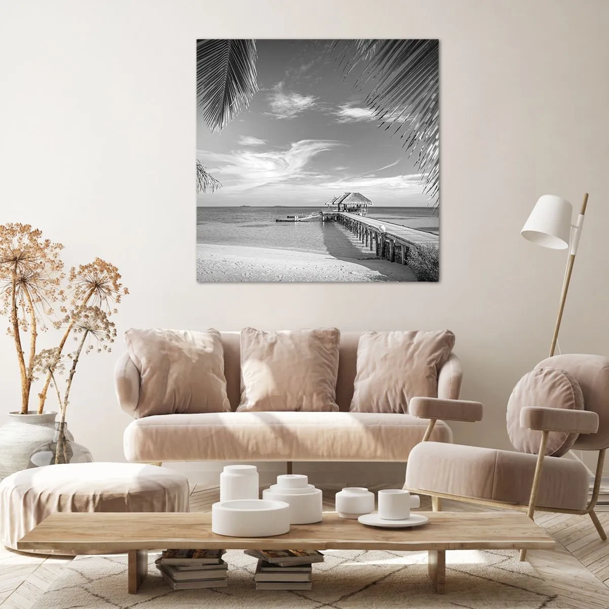 Impression sur toile - Image sur toile - Souvenirs ou rêve? - 30x30 cm