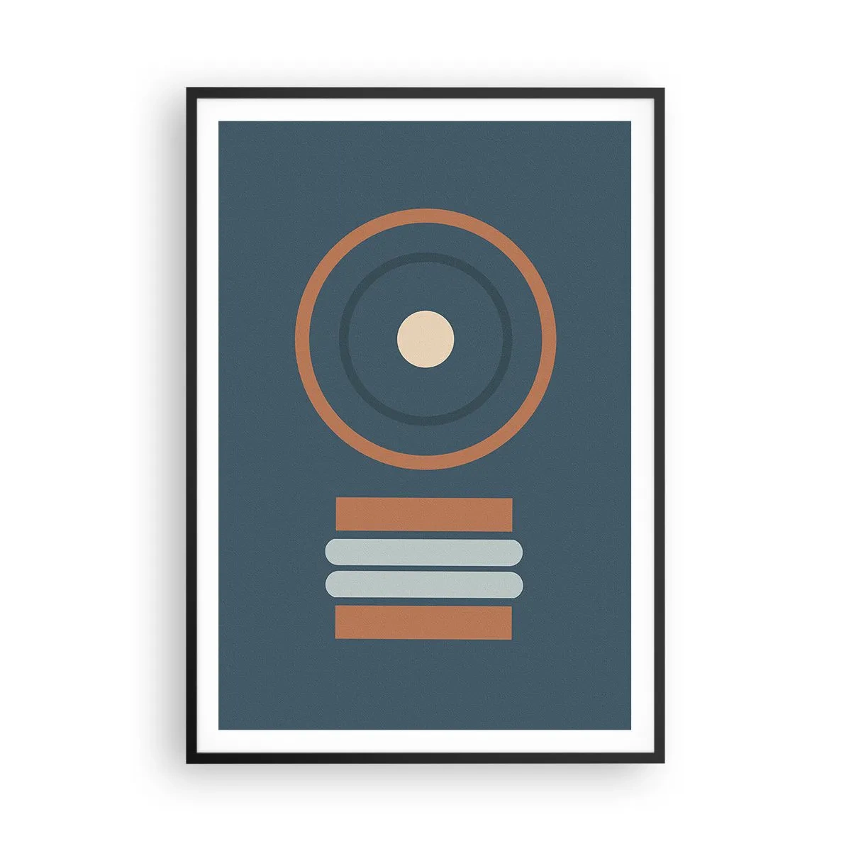 Affiche dans un cadre noir - Poster - Essence des choses - 70x100 cm