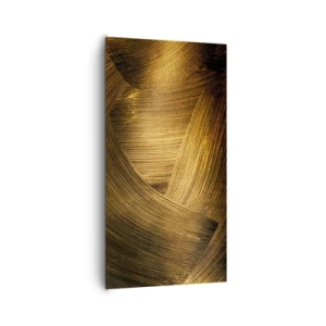 Impression sur toile - Image sur toile - Dans un labyrinthe en or - 65x120 cm