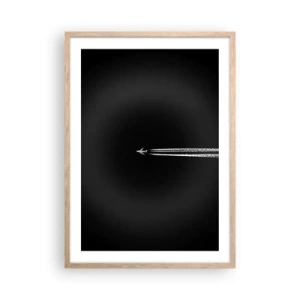 Affiche dans un chêne clair - Poster - Dans une autre dimension - 50x70 cm