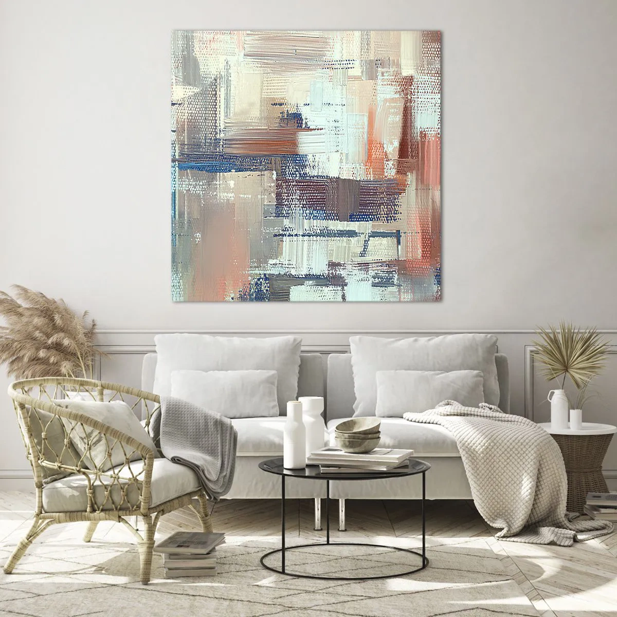 Impression sur verre - Image sur verre - Atteindre la lumière - 60x60 cm