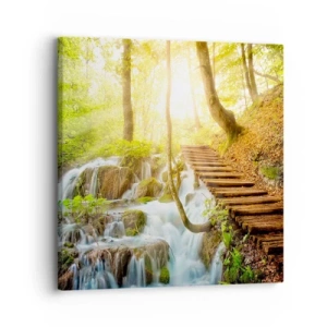 Impression sur toile - Image sur toile - Une fraîcheur tant désirée - 30x30 cm