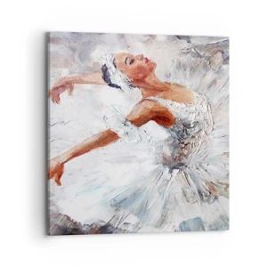 Impression sur toile - Image sur toile - Délicat et léger comme du tulle - 70x70 cm