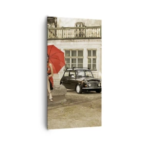 Impression sur toile - Image sur toile - Un mini-voyage sentimental - 65x120 cm
