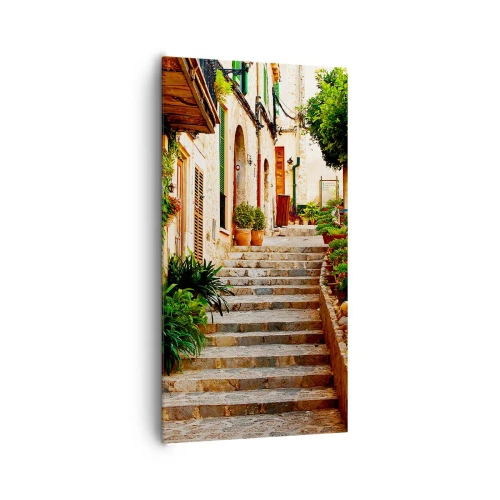 Impression sur toile - Image sur toile - Le charme des vacances espagnoles - 65x120 cm