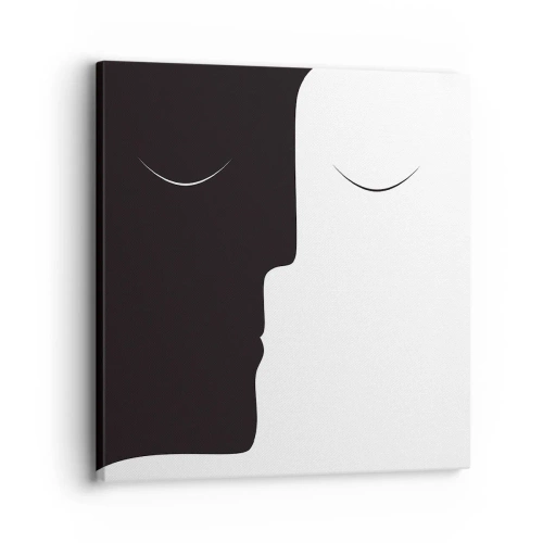Impression sur toile - Image sur toile - Unité des contraires - 30x30 cm