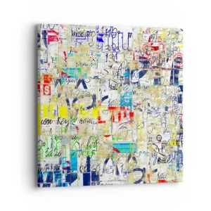 Impression sur toile - Image sur toile - Ca fait juste plaisir aux yeux - 40x40 cm