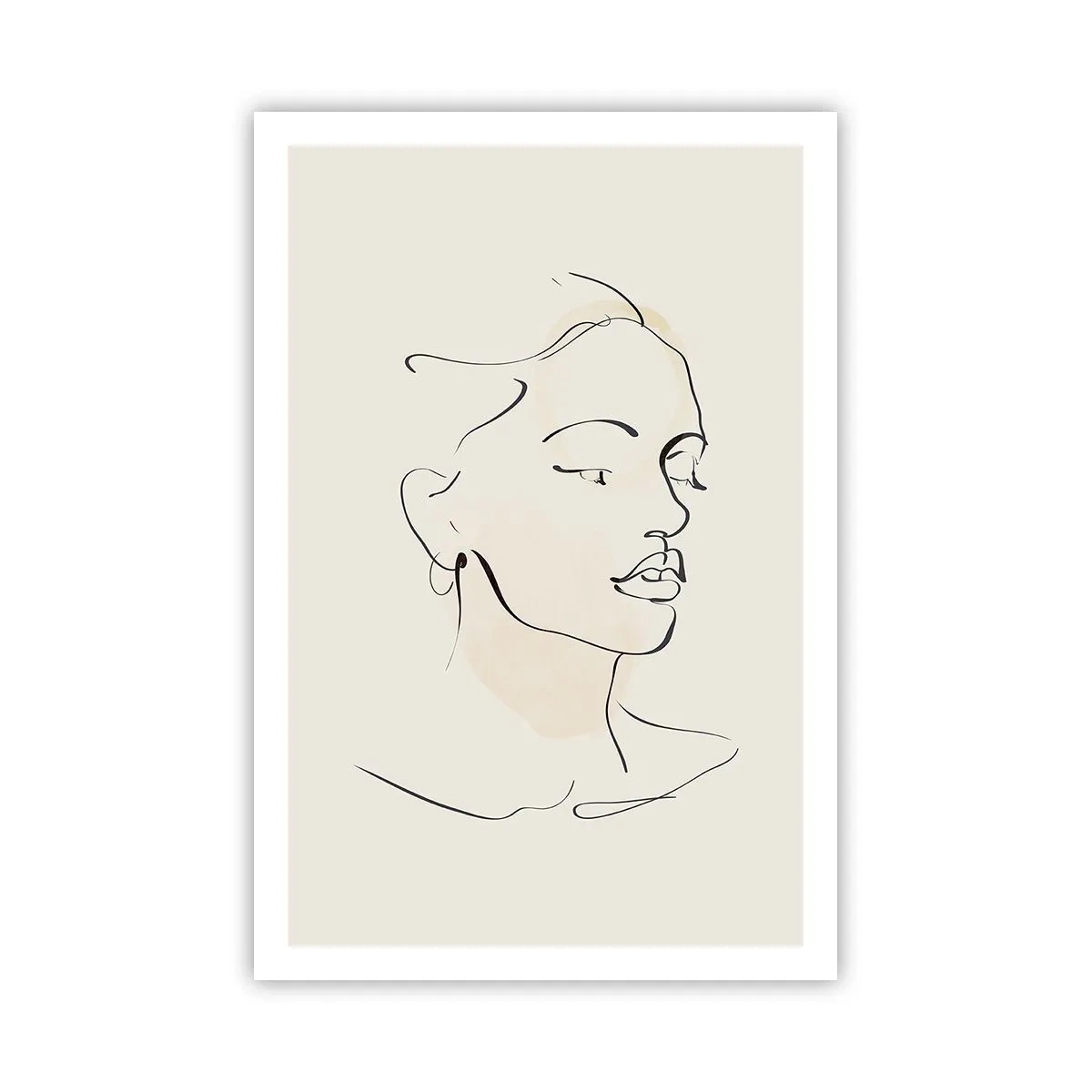 Affiche - Poster - Une ligne certaine - 61x91 cm