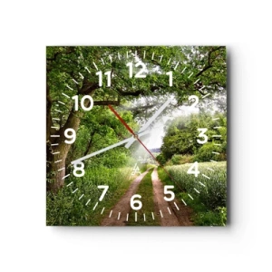 Horloge murale - Pendule murale - Et in Arcadia ego - 30x30 cm